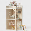 Maileg wooden farm house annex with furniture and mice